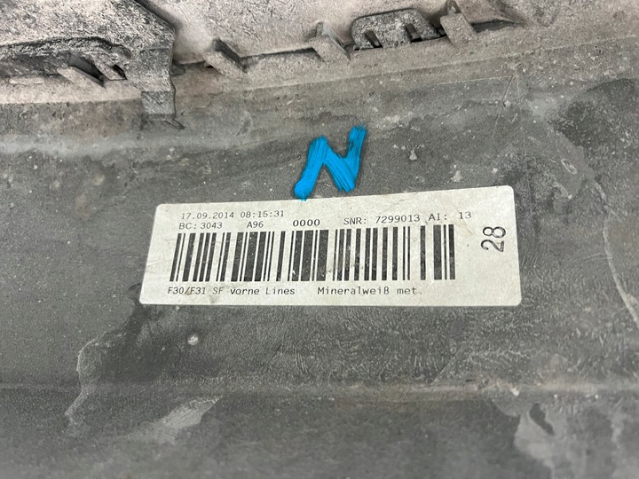 фото №9, Bmw 3 f30 f31 sport line бампер переднее 4xpdc pod распылители 12-15 n