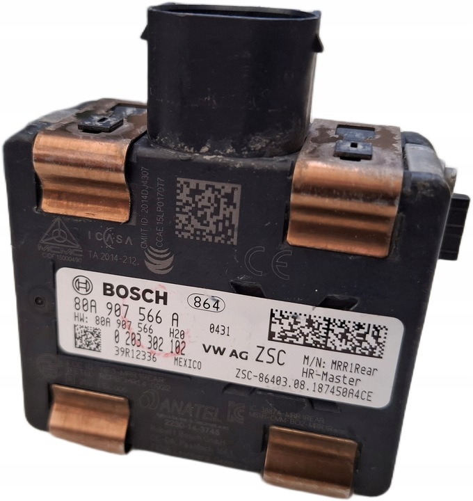 фото №1, Audi q5 sq5 fy радар корпус радара 80a907566a 80a907566 0203302102 запчасти