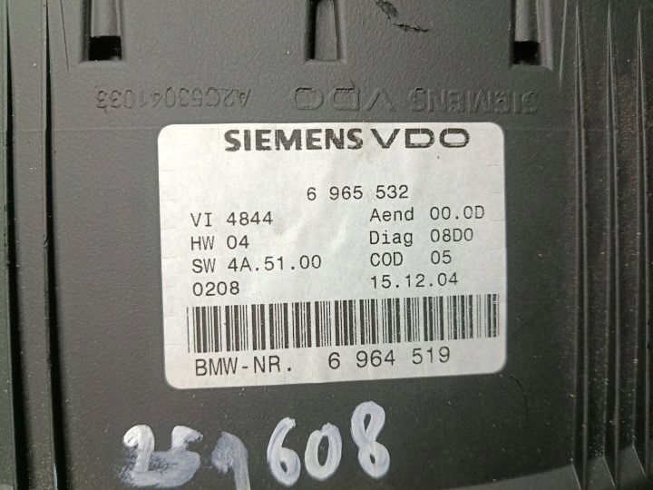 фото №6, Спидометр bmw 3 e90 e91 62109316145