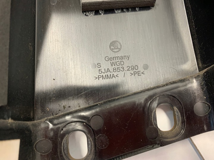 фото №7, Планка защита стойка правая 5ja853290 skoda rapid