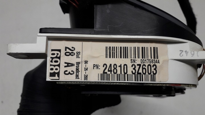 фото №6, Nissan altima l31 02-06 спідометр  прилади 2.5 автомат