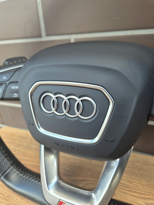 фото №9, Кермо audi s-line q7 4m q8 комплектна подушка безпеки