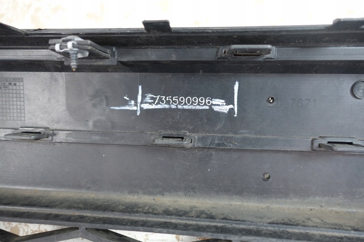 фото №10, Fiat 500x cross 2014- накладка спойлер бампера перед переднее 735590996