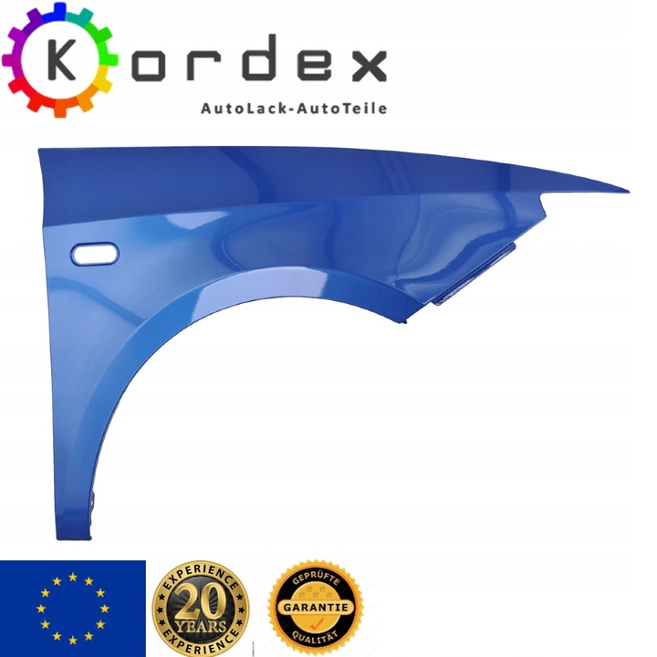 фото №1, Крыло seat ibiza iv 4 6j цвет lz5f z5f 08-17 правые перед