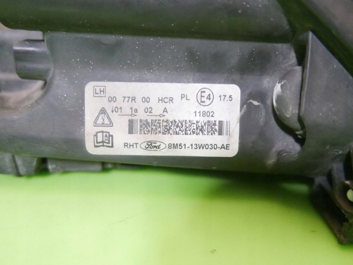 фото №8, Фара лампа ліва перед 8m5113w030ae ford focus mk2 fl 07-11