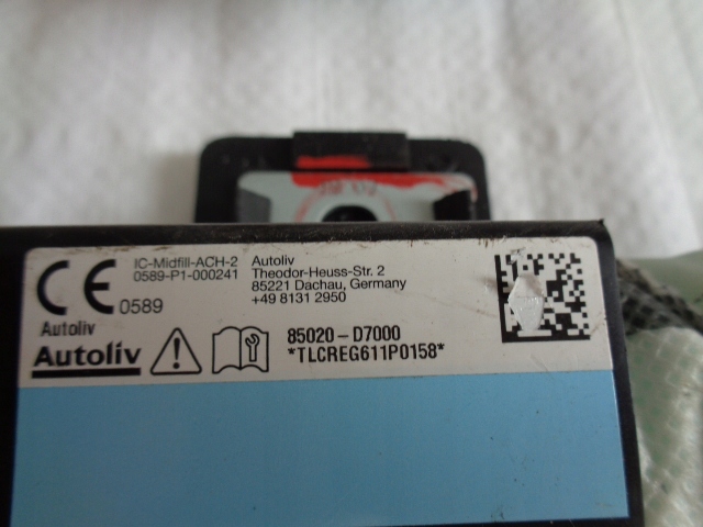 фото №15, Hyundai tucson iii 3 шторка подушка сидіння подушка безпеки праві комплект