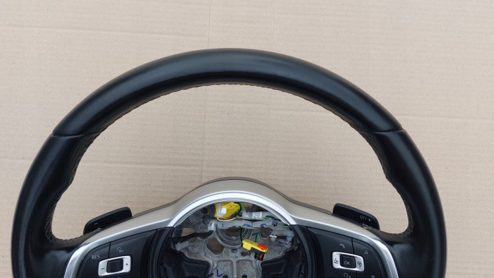 фото №5, Vw polo v 6r 6c рестайлінг gt кермо шкіра мультифункція 6c0419091bh 6226566