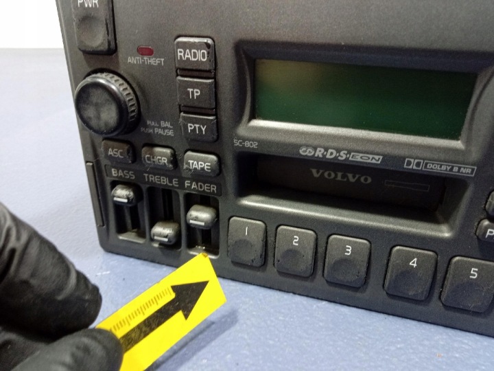 фото №11, Volvo v70 i s70 97- магнітола касетний заводські oem sc-802 3533962