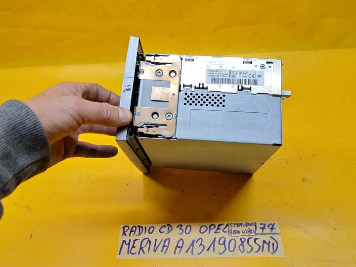фото №13, Радіо cd 30 opel meriva a 03-08r 13190855 md .