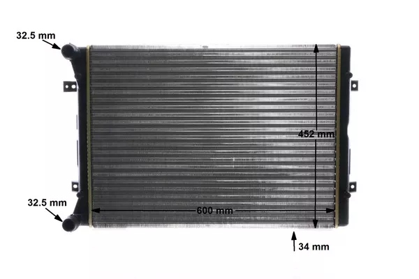 фото №14, Mh cr2038000s радіатор vw sharan 1,9tdi/2,0tdi