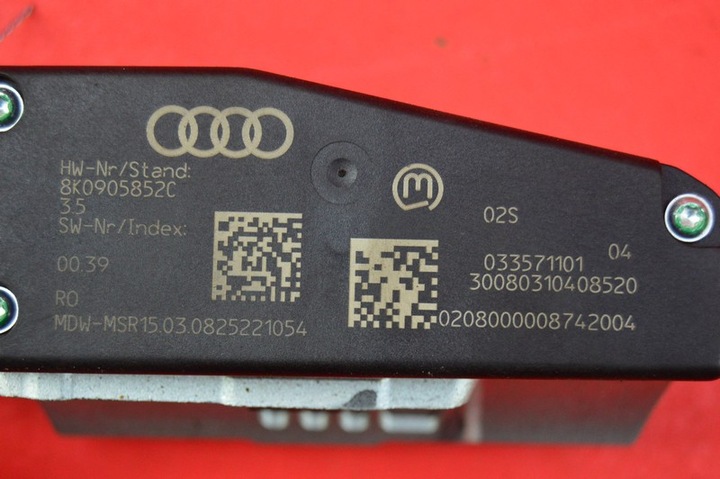 фото №8, Блокування кермо 8k0905852c audi a4 b8 2.0 tdi 143 km 07-11