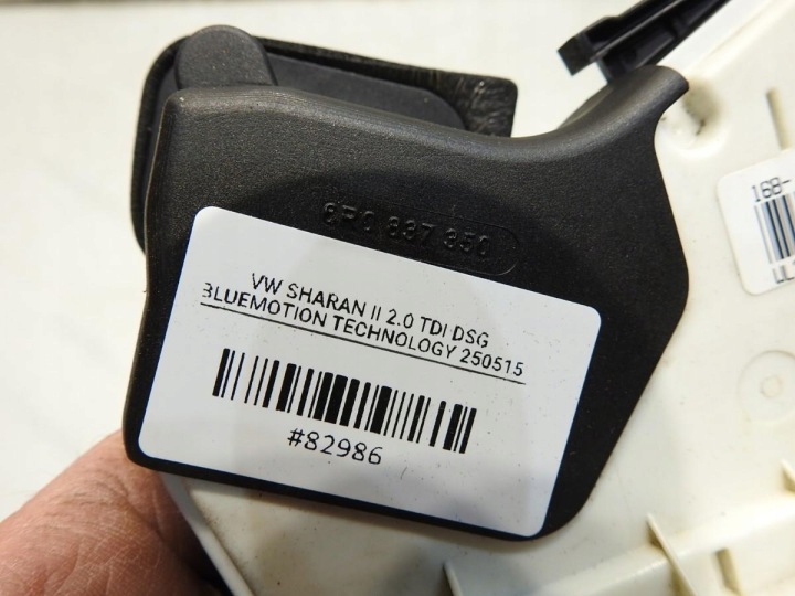 фото №7, Замок двері праві перед 7 pin vw sharan ii 5k1837016b
