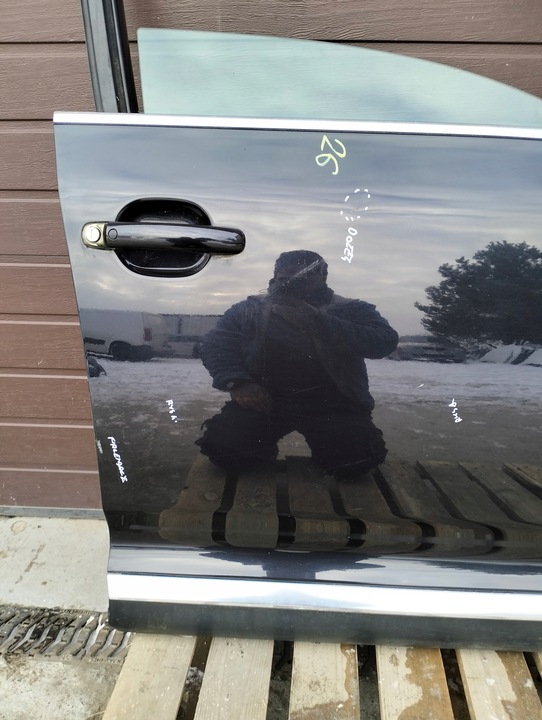 фото №4, Двері праві перед vw touareg i 7l роки 02-06 передній рестайлінг оригінал lc9z