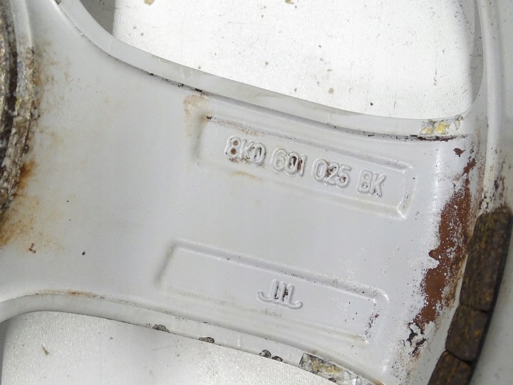 фото №15, 4x  алюминиевые диски диски audi a4 b8 a5 a6 5x112 7,5jx17 et45 8k0601025bk