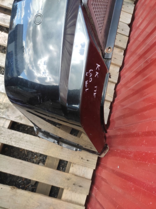 фото №9, Jeep cherokee liberty kk 07-12 задний бампер чёрный прямой исправный