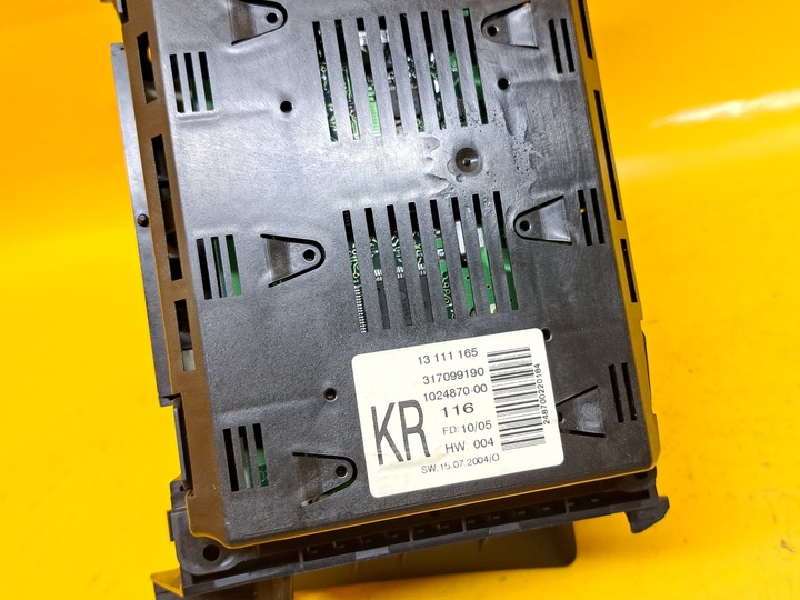 фото №10, Дисплей радио часов opel astra h iii 04-11r 13111165kr .