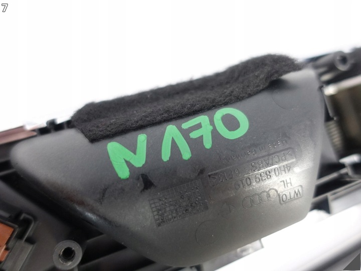 фото №8, Audi s8 a8 4h0 d4 13-17 рестайлінг планка dekor двері ліва зад ручка gn6