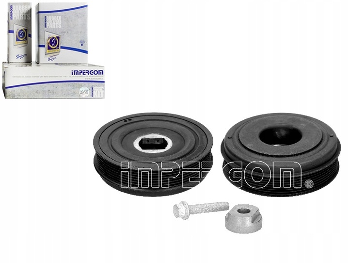 фото №1, Колесо пасове вала колінчастого opel movano b renault master iii 2.3d