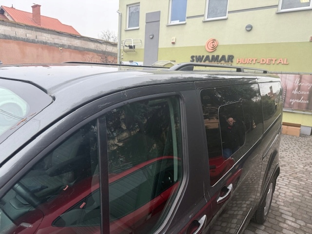 фото №8, Ford tourneo custom ii 2023 l1 short багажник рейлінги дахові чорні