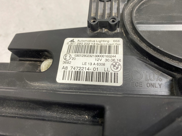 фото №9, Фара правий перед bmw ii f45, f46 лінза