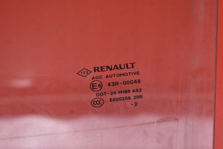 фото №6, Стекло боковая левая зад задняя renault megane scenic 3 iii 09-12