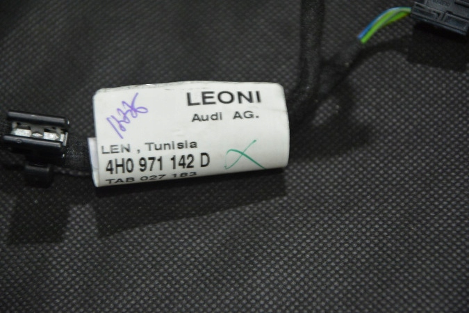 фото №7, Жгут дверь audi a8 d4 w12 6.3fsi 4h0971142d