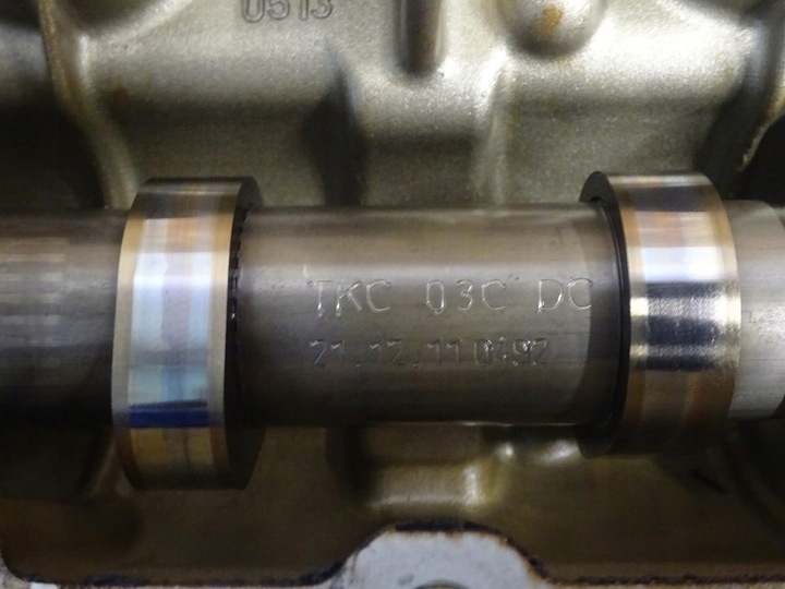 фото №10, A3 8p golf vi leon ii 1.4 tsi tfsi cax головка крышка клапанов валы