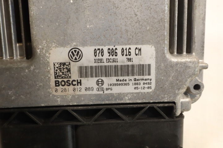 фото №7, Компютер двигуна volkswagen phaeton 5.0tdi 0281012089