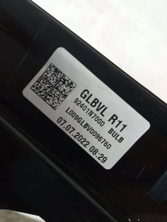 фото №8, Hyundai tucson iv nx4 21- левый зад левая задняя лампа w крыло обычная оригинал