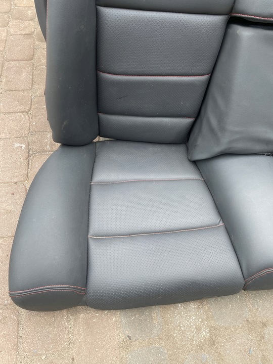 фото №15, Сиденья сиденье левый правые диван bmw e36 cabrio кожа чёрный obszyte