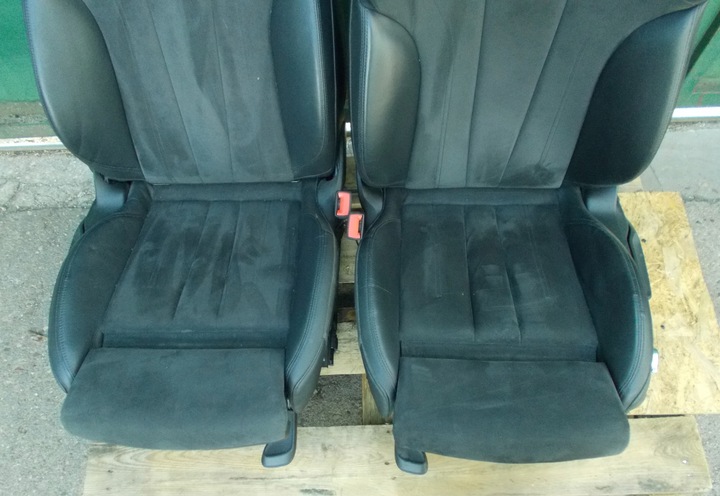 фото №8, Audi a4 b9 avant сидіння диван обшивки європа комплект алькантара шкіра