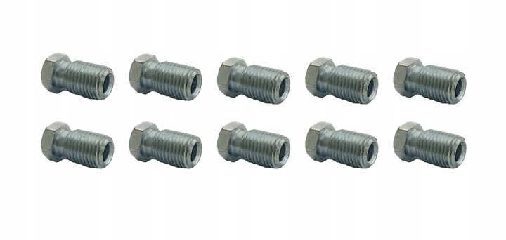 фото №1, 10x наконечник шланг гальмівного sztywnego 3/8"x24 труба 4.8 kps-5