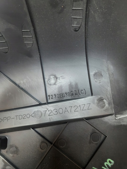 фото №8, Mitsubishi outlander iii 15-18 крепление ролеты багажника 7230a721zz usa