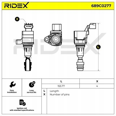 фото №8, Катушка зажигания ridex 689c0277