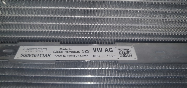 фото №4, Радиатор vw skoda audi 5wa121251l комплект новое оригинал