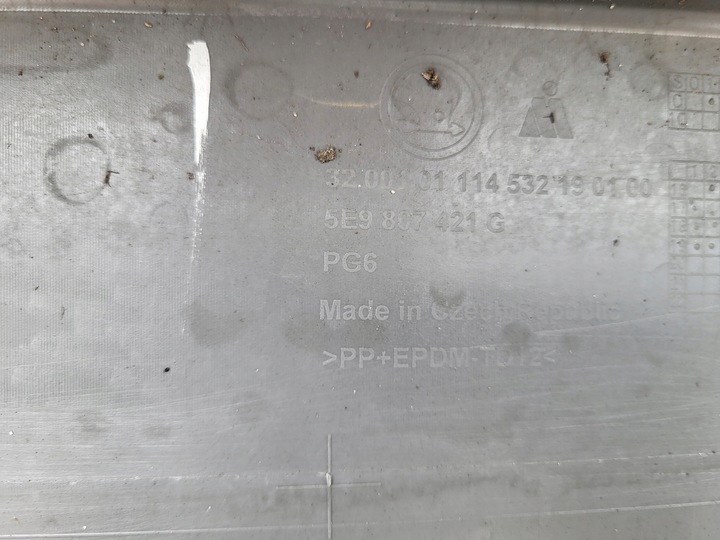 фото №9, Octavia iii 3 універсал бампер зад спойлер 5e9807421g