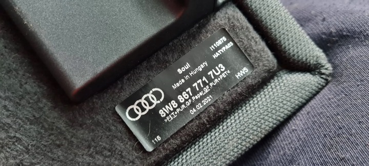 фото №10, S5 8w a5 рестайлінг полиця багажника чорна sportback 8w8867771 8w8867769