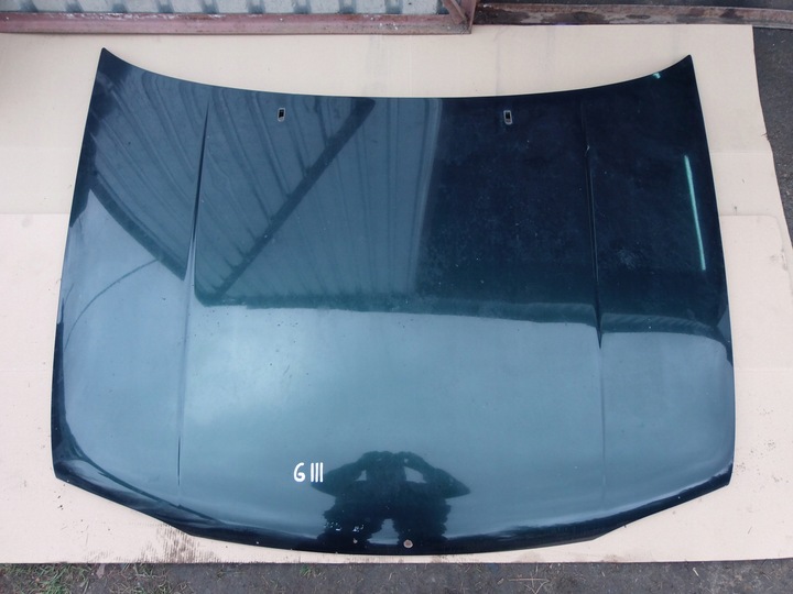 фото №1, Капот зелёная vw golf iii 3 cabrio