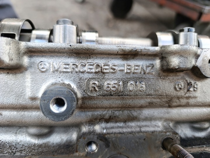фото №6, Mercedes w246 w176 w156 головка валы cdi a6510150601