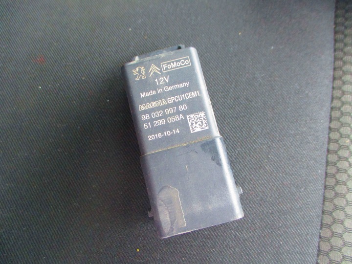 фото №1, Citroen peugeot ford реле свечей 9803299780