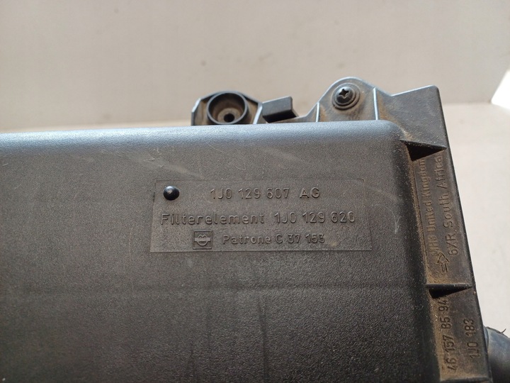фото №6, Vw golf 4 iv 97- 1.6fsi корпус фільтра повітря 1j0129607ag
