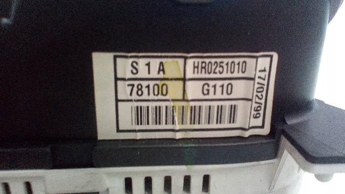фото №11, Спидометр honda accord vi 2,0b hr0251010