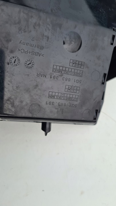 фото №9, Vw golf vii 12-19r декоры рамка радио спидометра пепельница