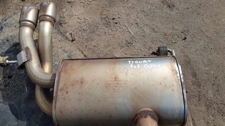 фото №6, Глушитель vw tiguan 2.0 tdi 4x4