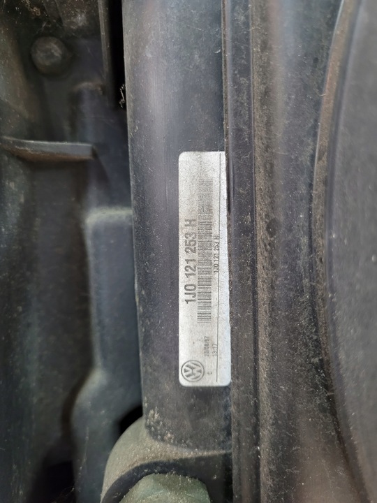 фото №8, Vw golf iv 1.6sr pas переднє, радіатор вентилятор