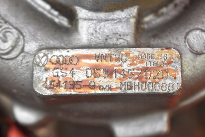 фото №8, Турбонагнітач турбіна 059145702d audi a4 b5 2.5 tdi 150 km рестайлінг 97-01