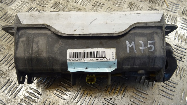 фото №4, Seat leon ii 04-08r подушка безпеки пасажира номер m75