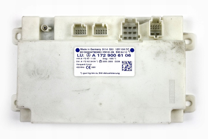 фото №1, Mercedes slk cls r172 модуль блок керування keyless