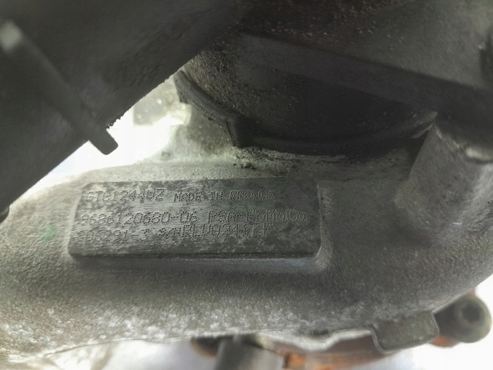 фото №7, Volvo v40 ii 1.6 d2 d4162t 115 km турбонагнітач турбіна 9686120680