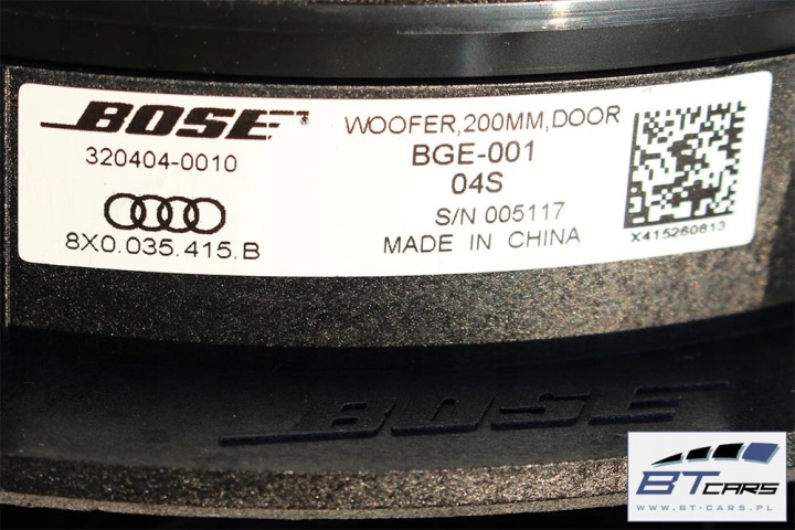фото №8, Audi a1 озвучивание bose усилитель 8x0035223d динамики 8x4035411a 8x00354